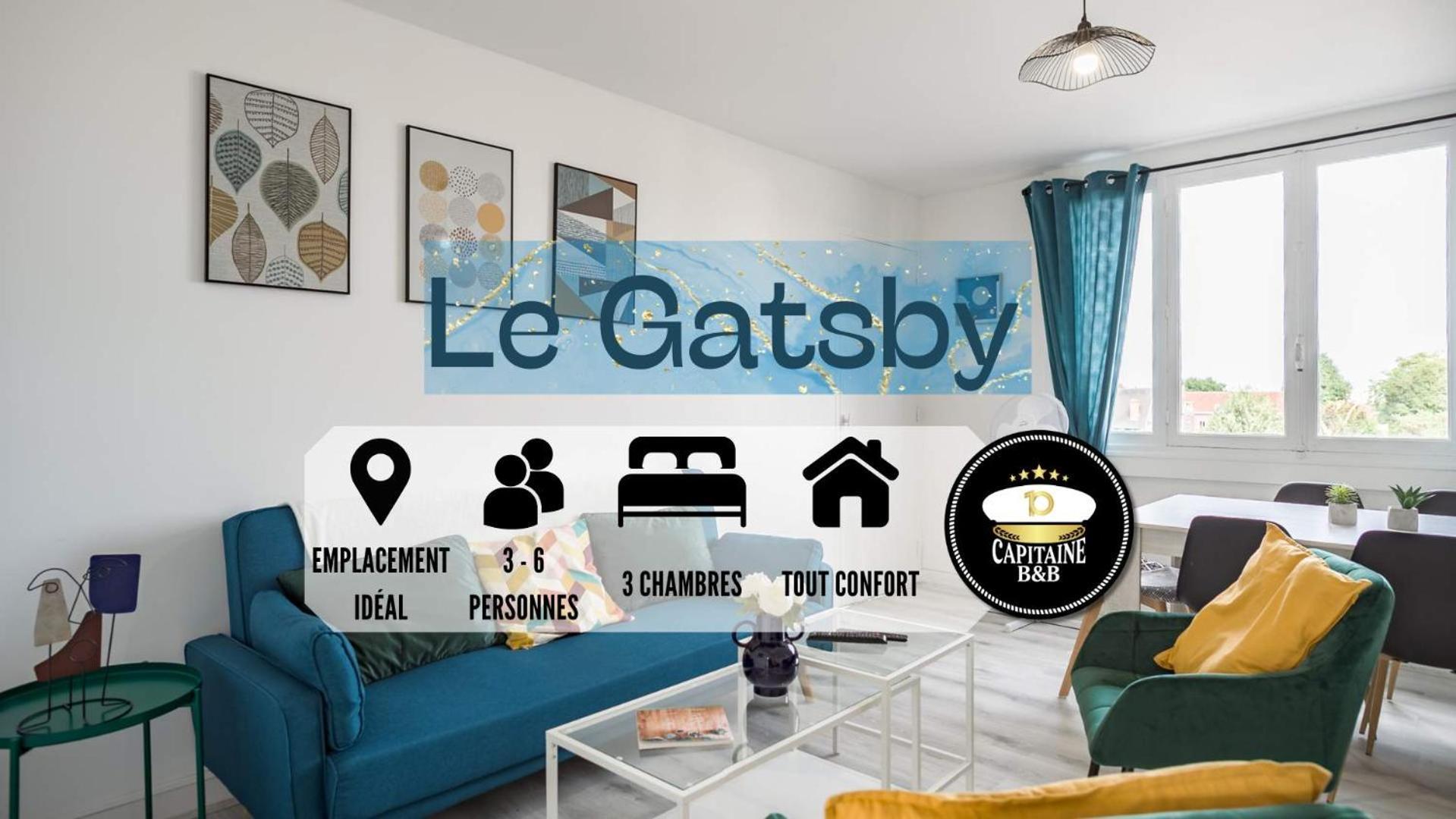 Le Gatsby - 3 Chambres - Centre-Ville Troyes Exterior foto